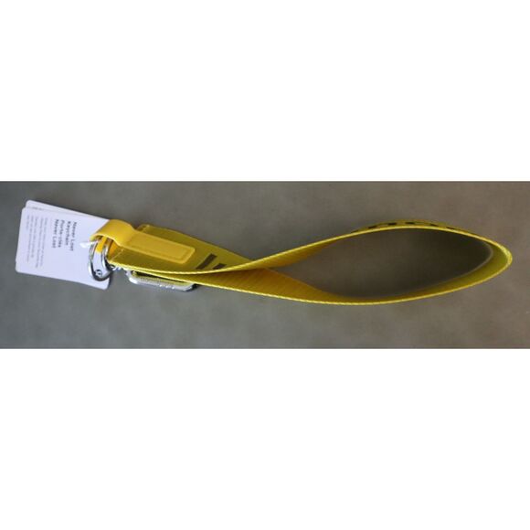 Lululemon LU9B20S Maize Yellow/Graphite Gray Never Lost Keychain *Wordmark - Picture 7 of 8